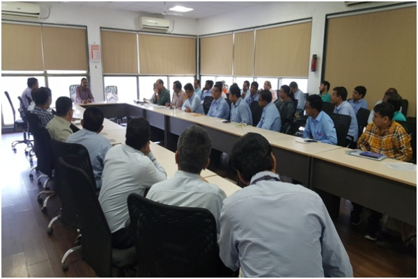 Review meeting with SEZ units under the Chairmanship of Development Commissioner, Dahej SEZ